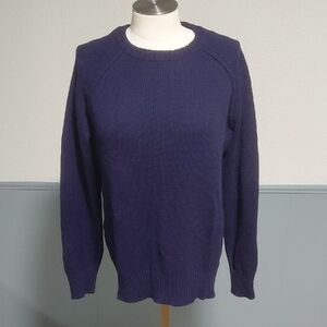 89th & Madison Women's Navy Crewneck Sweater